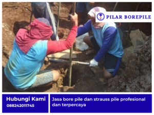 jasa strauss pile murah