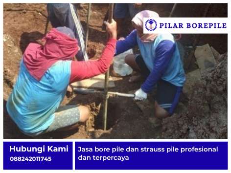 jasa strauss pile murah